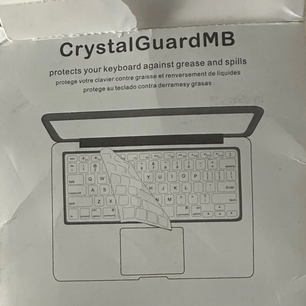 NWT Charming Pink and White Keyboard Protector for MacBook Air 13 2020